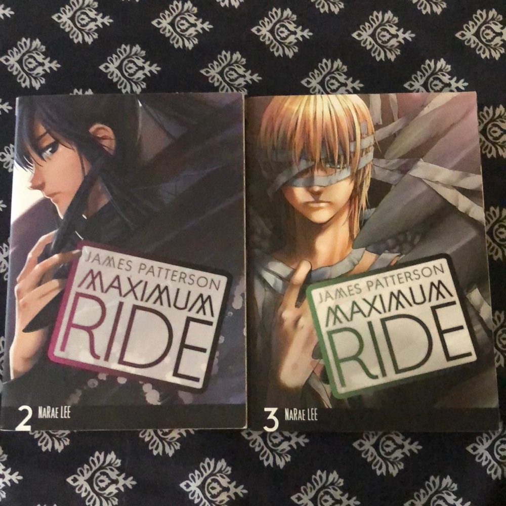 Maximum Ride graphic novels volumes 2&3